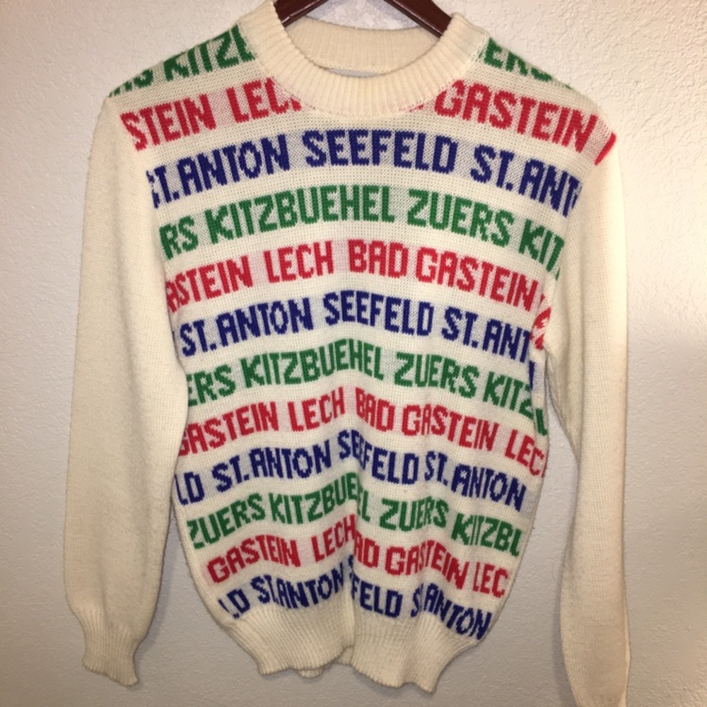 Vintage Ski Sweater